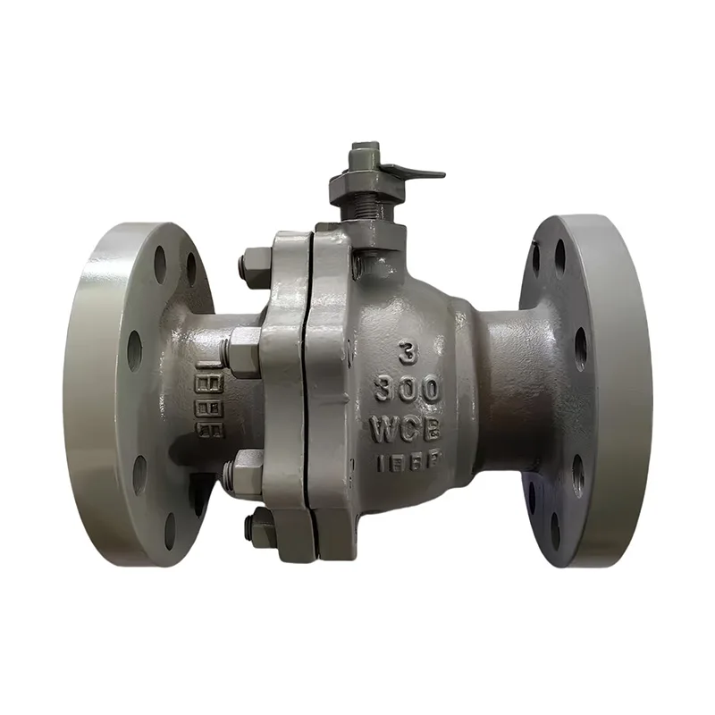 2 Կտոր Flanged Ball փական