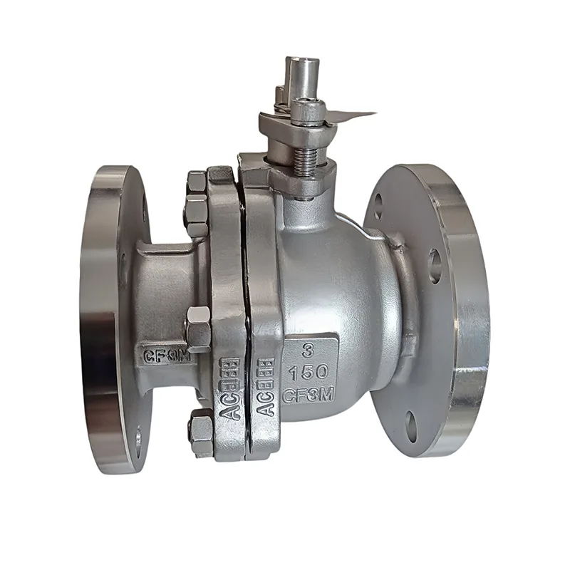 Flanged Ball փական